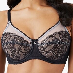 Wacoal Retro Chic Underwire Bra Black 40D